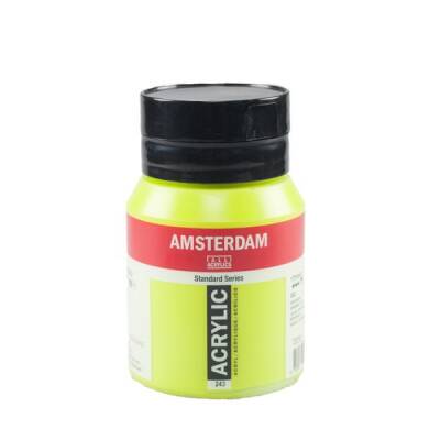 Talens Amsterdam Akrilik Boya 500 ml. 243 Greenish Yellow - 1