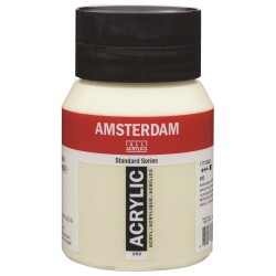 Talens Amsterdam Akrilik Boya 500 ml. 282 Naples Yellow Green - 1