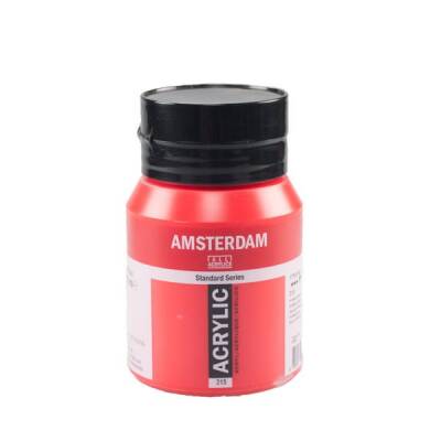 Talens Amsterdam Akrilik Boya 500 ml. 315 Pyrrole Red - 1