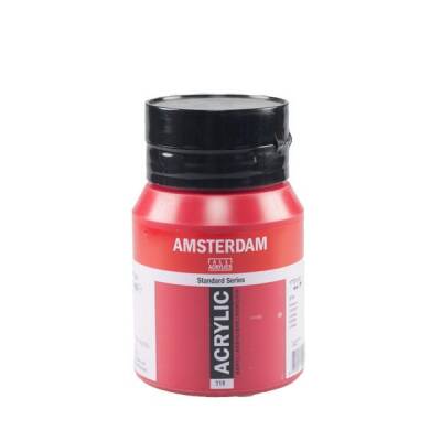 Talens Amsterdam Akrilik Boya 500 ml. 318 Carmine - 1