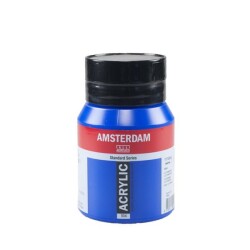 Talens Amsterdam Akrilik Boya 500 ml. 504 Ultramarine - 1