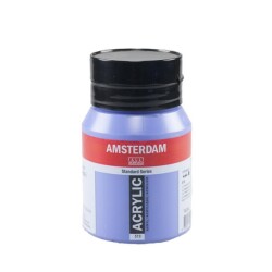 Talens Amsterdam Akrilik Boya 500 ml. 519 Ultramarine Violet Light - 1