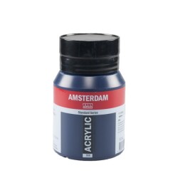 Talens Amsterdam Akrilik Boya 500 ml. 566 Prussian Blue (phthalo) - 1