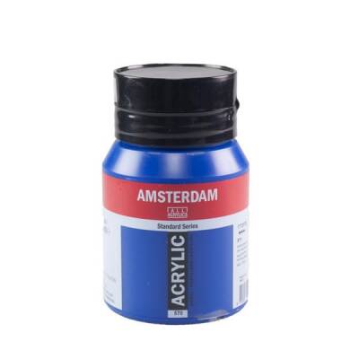 Talens Amsterdam Akrilik Boya 500 ml. 570 Phthalo Blue - 1