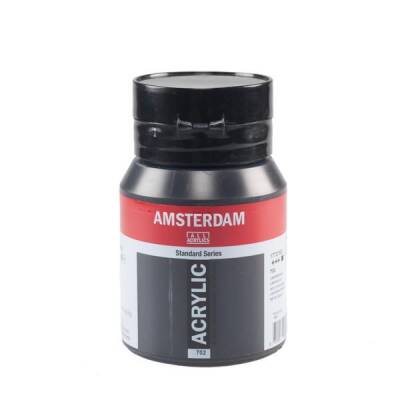 Talens Amsterdam Akrilik Boya 500 ml. 702 Lamp Black - 1