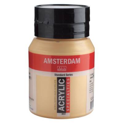 Talens Amsterdam Akrilik Boya 500 ml. 802 Light Gold - 1