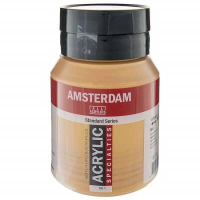 Talens Amsterdam Akrilik Boya 500 ml. 803 Deep Gold - 1