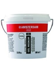 Talens Amsterdam Extra Heavy Gel Medium Gloss 021 Extra Kuvvetli Jel Medyum Parlak 1000 ml. - 1