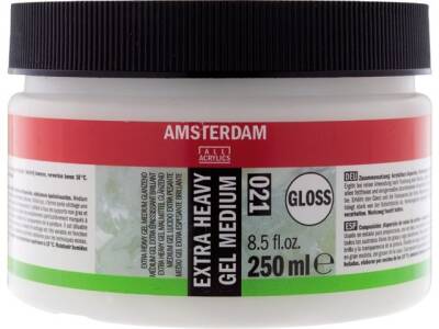 Talens Amsterdam Extra Heavy Gel Medium Gloss 021 Extra Kuvvetli Jel Medyum Parlak 250 ml - 1