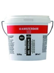 Talens Amsterdam Extra Heavy Gel Medium Matt 022 Extra Kuvvetli Jel Medyum Mat 1000 ml. - 1