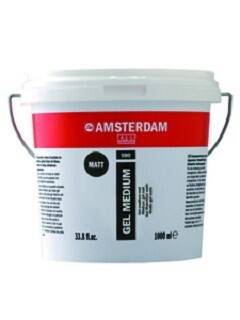 Talens Amsterdam Gel Medium Matt 080 Mat Jel Medyum 1000 ml. - 1