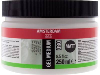 Talens Amsterdam Gel Medium Matt 080 Mat Jel Medyum 250 ml - 1