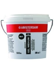 Talens Amsterdam Heavy Gel Medium Matt 020 Kuvvetli Jel Medyum Mat 1000 ml. - 1