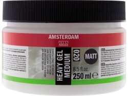 Talens Amsterdam Heavy Gel Medium Matt 020 Kuvvetli Jel Medyum Mat 250 ml - 1