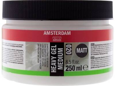 Talens Amsterdam Heavy Gel Medium Matt 020 Kuvvetli Jel Medyum Mat 250 ml - 1