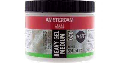 Talens Amsterdam Heavy Gel Medium Matt 020 Kuvvetli Jel Medyum Mat 500 ml - 1