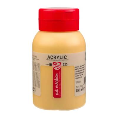 Talens Art Creation Akrilik Boya 750 ml. 223 Naples Yellow Deep - 1