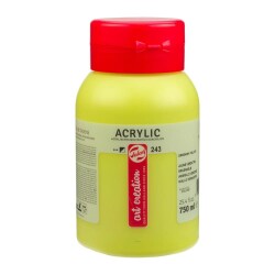 Talens Art Creation Akrilik Boya 750 ml. 243 Greenish Yellow - 1