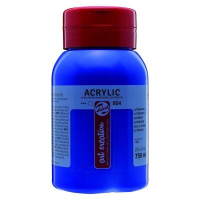 Talens Art Creation Akrilik Boya 750 ml. 504 Ultramarine - 1
