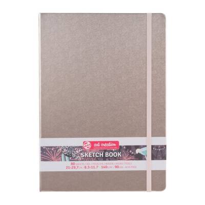 Talens Art Creation Sketchbook Sert Kapak Eskiz Defteri 140 gr 21x29,7 cm 80 yp CHAMPAGNE - 1