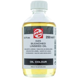 Talens Bleached Linseed Oil 025 Ağartılmış Keten Yağı 250 ml. - 1