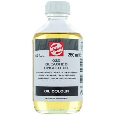 Talens Bleached Linseed Oil 025 Ağartılmış Keten Yağı 250 ml. - 1
