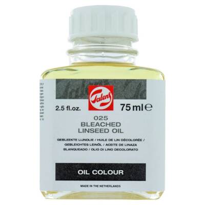 Talens Bleached Linseed Oil 025 Ağartılmış Keten Yağı 75 ml - 1