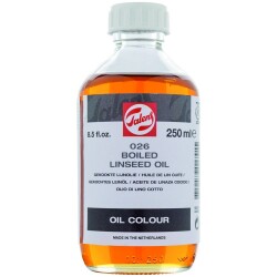 Talens Boiled Linseed Oil 026 Kaynatılmış Keten Yağı 250 ml. - 1