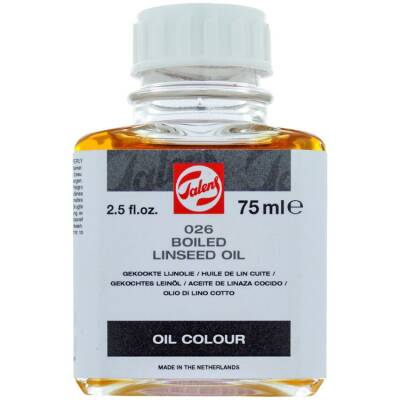 Talens Boiled Linseed Oil 026 Kaynatılmış Keten Yağı 75 ml - 1