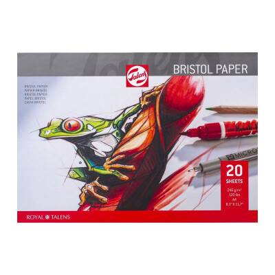 Talens Bristol Paper Blok 246 gr A4 20 yp - 1