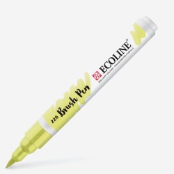 Talens Ecoline Brush Pen Fırça Uçlu Kalem 226 Pastel Yellow - 1