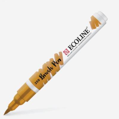 Talens Ecoline Brush Pen Fırça Uçlu Kalem 259 Sand Yellow - 1