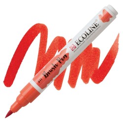 Talens Ecoline Brush Pen Fırça Uçlu Kalem 311 Vermilion - 1