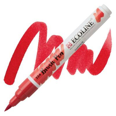 Talens Ecoline Brush Pen Fırça Uçlu Kalem 334 Scarlet - 1