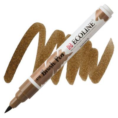 Talens Ecoline Brush Pen Fırça Uçlu Kalem 416 Sepia - 1