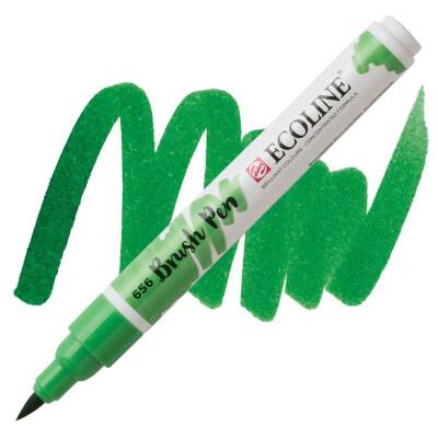 Talens Ecoline Brush Pen Fırça Uçlu Kalem 656 Forest Green - 1