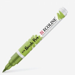 Talens Ecoline Brush Pen Fırça Uçlu Kalem 676 Grass Green - 1