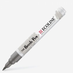 Talens Ecoline Brush Pen Fırça Uçlu Kalem 728 Warm Grey Light - 1