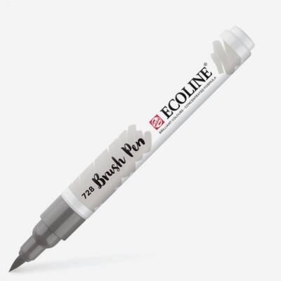 Talens Ecoline Brush Pen Fırça Uçlu Kalem 728 Warm Grey Light - 1