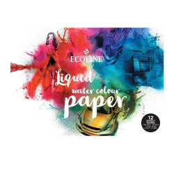 Talens Ecoline Liquid Water Colour Paper 290 gr A3 12 yp - 1