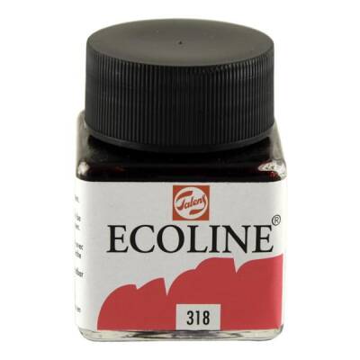 Talens Ecoline Sıvı Suluboya 30 ml. 318 Carmine - 1