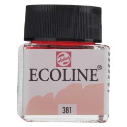 Talens Ecoline Sıvı Suluboya 30 ml. 381 Pastel Red - 1