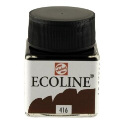 Talens Ecoline Sıvı Suluboya 30 ml. 416 Sepia - 1