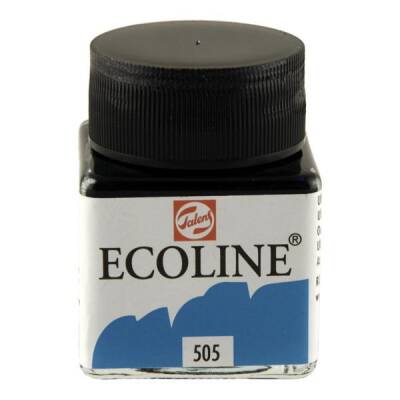 Talens Ecoline Sıvı Suluboya 30 ml. 505 Ultramarine Light - 1