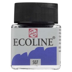 Talens Ecoline Sıvı Suluboya 30 ml. 507 Ultramarine Violet - 1