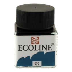 Talens Ecoline Sıvı Suluboya 30 ml. 522 Turquoise Blue - 1