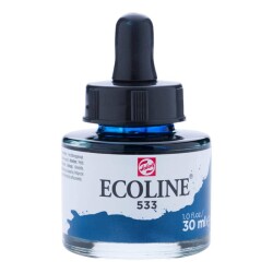 Talens Ecoline Sıvı Suluboya 30 ml. 533 Indigo - 1