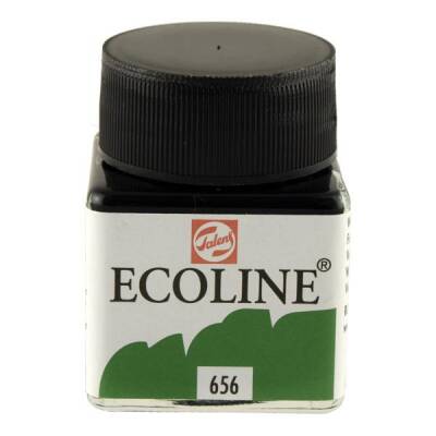 Talens Ecoline Sıvı Suluboya 30 ml. 656 Forest Green - 1