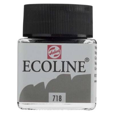 Talens Ecoline Sıvı Suluboya 30 ml. 718 Warm Grey - 1