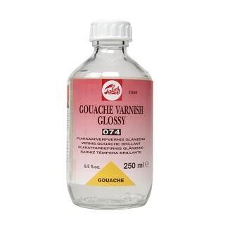 Talens Gouache Varnish Glossy 074 Parlak Guaj Boya Verniği 250 ml. - 1